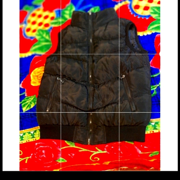 Puff Black Vest - Picture 1 of 2